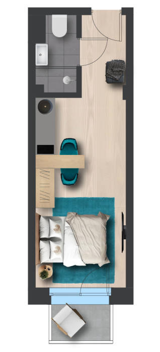 Photo of a typical apartment
